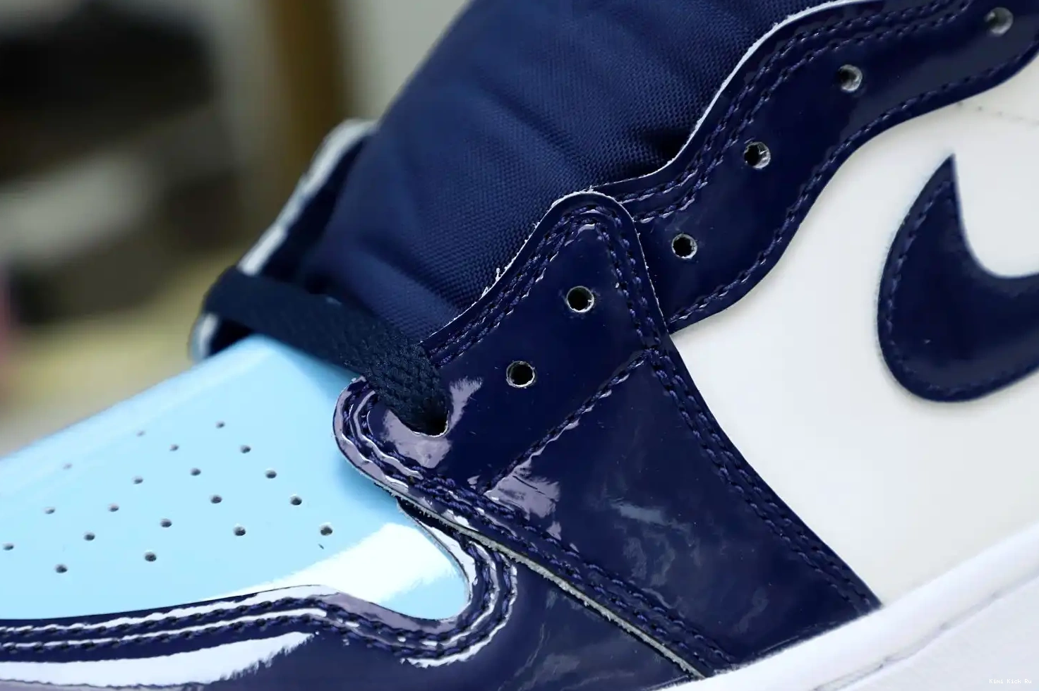 RETRO OG Kimikick 1 WMNS HIGH AIR 'BLUE CHILL' JORDAN 0808